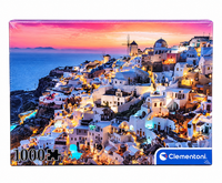 Clementoni Puzzle 1000 Teile Blick Auf Das Verschlafene Santorini NEU OVP
