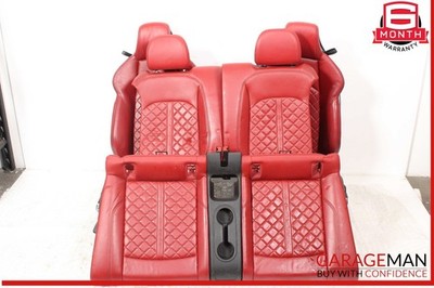 18-24 Audi S5 Complete Front & Rear Seats Seat Cushion Assembly Red OEM
