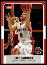 2007-08 Fleer Jose Calderon Toronto Raptors #20