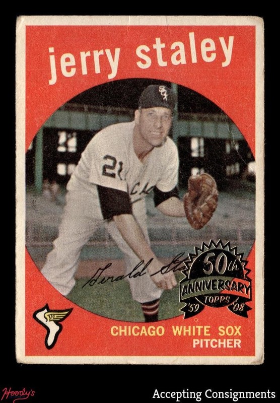 2008 Topps Heritage '59 Buybacks #426 Gerry Staley WHITE SOX