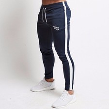 Mens Joggers Casual Pants Fitness Men Sportswear Tracksuit Bottoms Skinny Sweatp