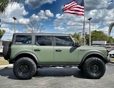 2025 Ford Bronco ARMY GREEN HARDTOP LIFTED LEATHER LOADED