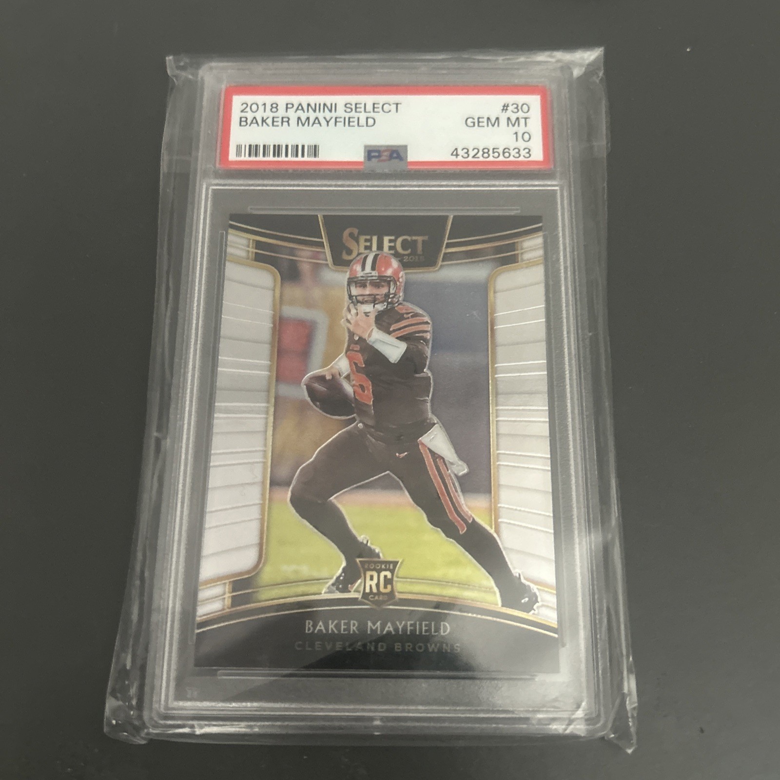 Baker Mayfield Panini Select #30 Base