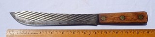 Vintage CASE XX 431 8 Old Forge Carbon Steel Butcher Knife 8" Blade