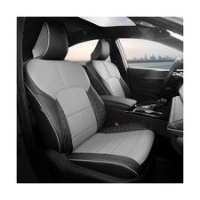 FREESOO 1:1 Costom Fit Seat Covers for Toyota Camry Hybrid LE - Hybrid SE 202...