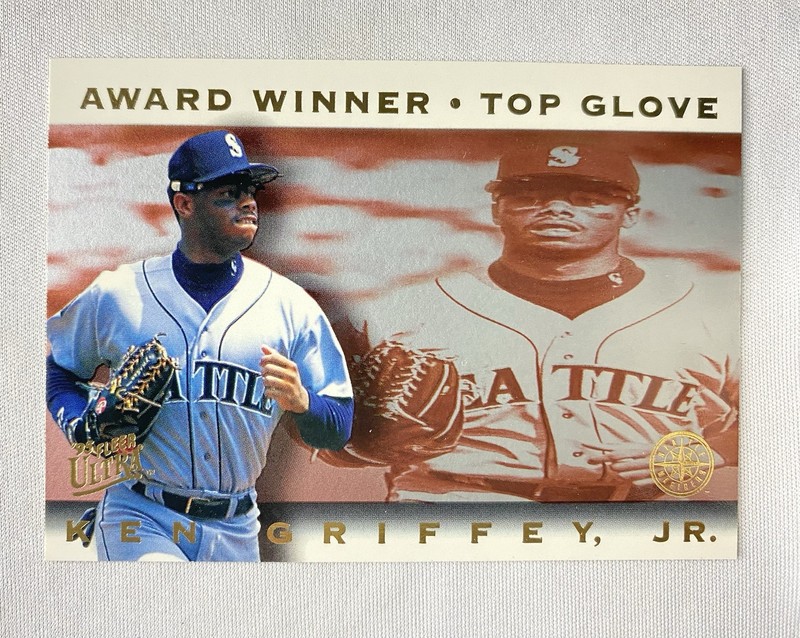 1995 Fleer gold medallion ed. baseball card #6 Ken Griffey, Jr. Seattle Mariners