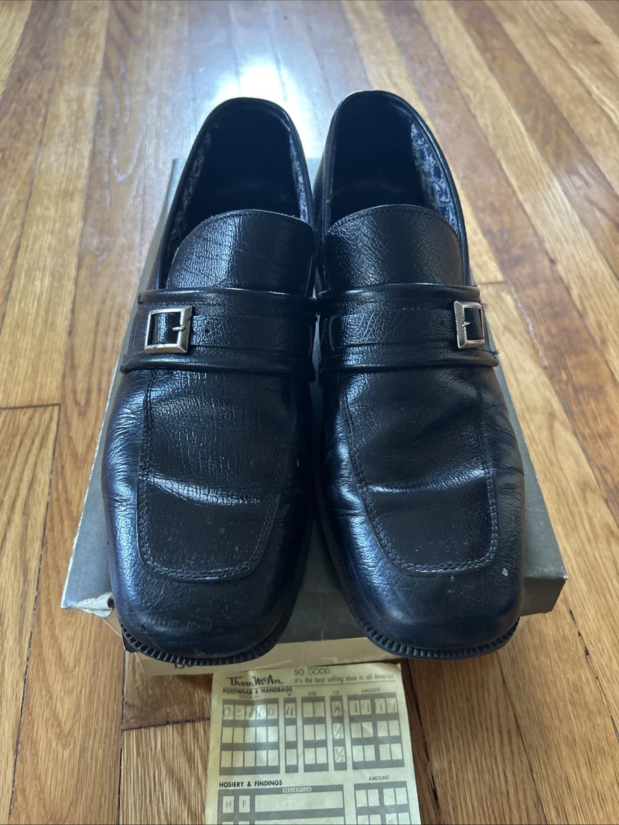 Black Thom McAn Loafer Casual Shoes for Men for sale | eBay display picture 3
