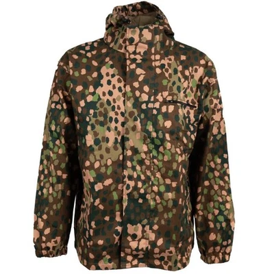 Modern Military Style Pea Dot Camo Summer Anorak Full Zip-Cotton Lined-All Sizes - Image 1 of 4