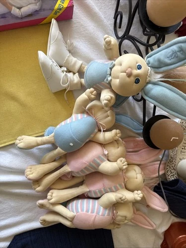 Vintage Bunny Bee Cabbage Patch Kids 1986 Xavier Roberts 13" Set Of 5