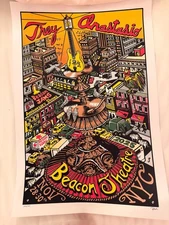 TREY ANASTASIO BAND POSTER 2025 BEACON JAMS NYC 5TH ANNIVERSARY /525 JIM POLLOCK