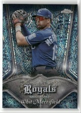 2022 Topps Chrome Pinstriped Whit Merrifield Kansas City Royals #P-21 Insert