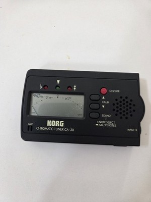 Korg Chromatic Tuner CA-30 Instrument Tuner w Box & instuctions NICE!