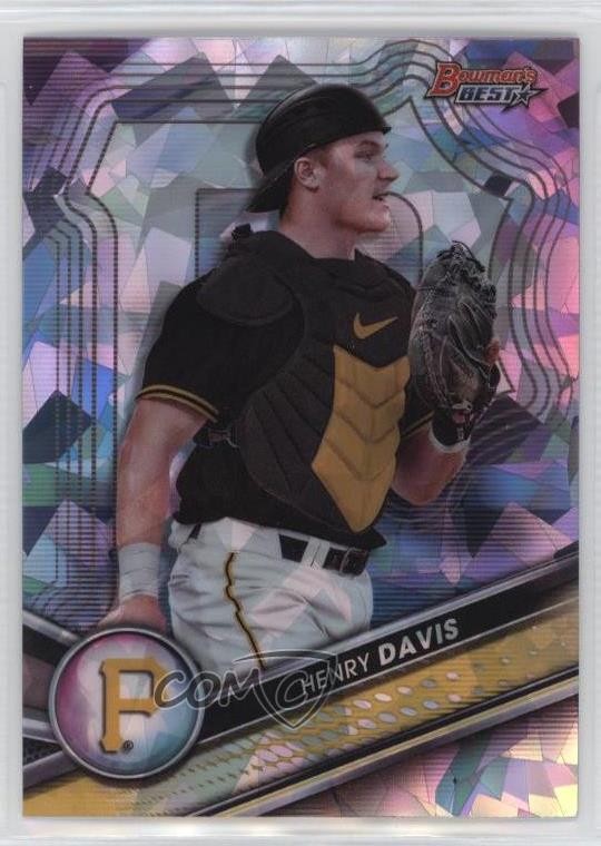 2022 Bowman's Best Top Prospects Atomic Refractor Henry Davis #TP-21 rf2