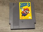Super Mario Bros. 3 Left Bros. Nintendo Nes Cleaned & Tested Authentic
