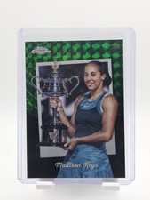 MADISON KEYS 2025 TOPPS CHROME CAPTURED GREEN GEOMETRIC #CTD-24 /75 Q4549