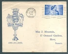 GB 1948 George VI illustrated First Day Cover: Royal Silver Wedding