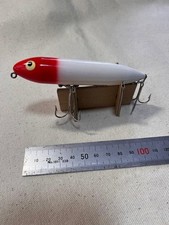 Heddon Original Zara Spook Red Head Topwater Lure 110mm 17.4g Used