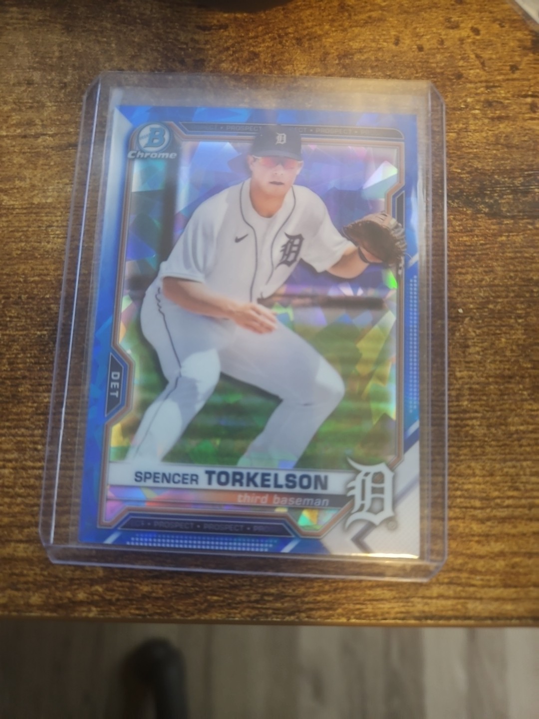 2021 Bowman Sapphire Chrome Prospect CARD BCP-96 Spencer Torkelson