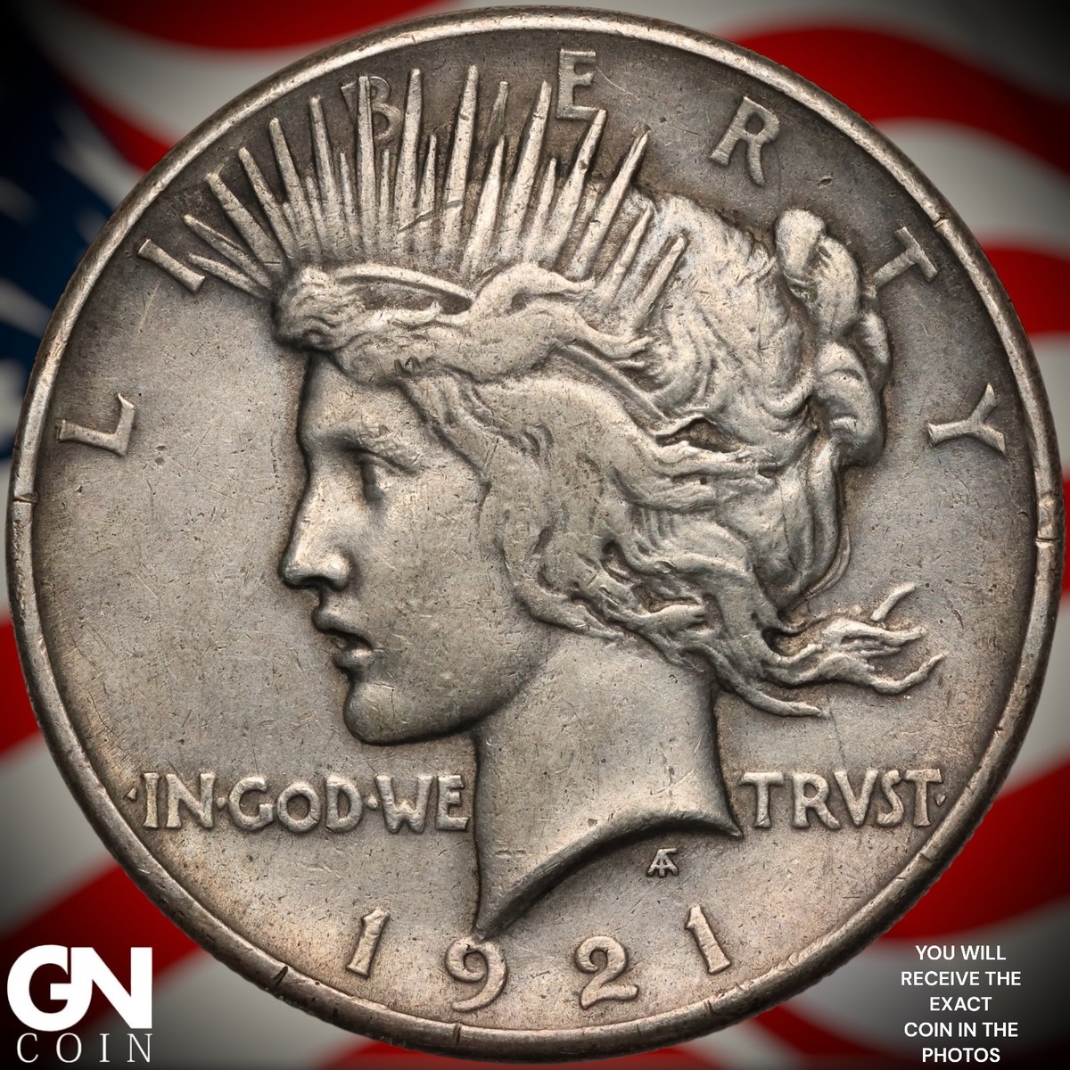 　US１ドル　1921 年 　In God We Trust US1ドル 1921 年 In God We Trust US1ドル 1921 年 In God We Trust