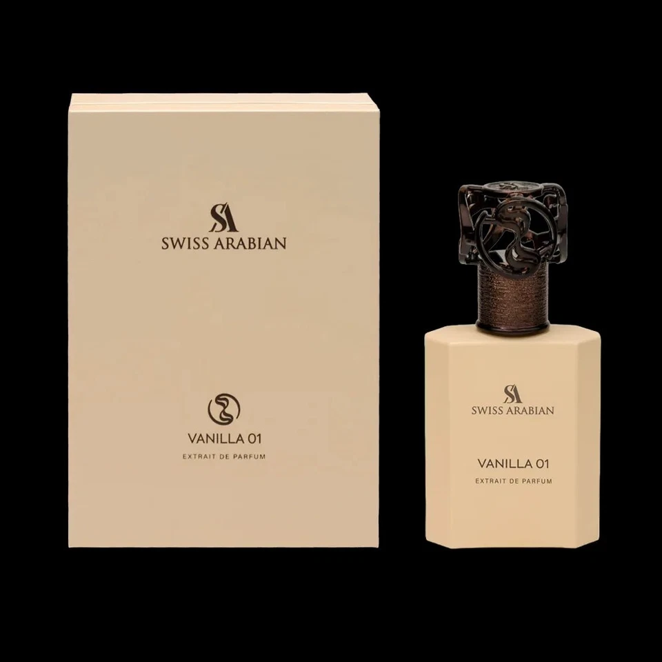 New Release Vanilla 01 By Swiss Arabian - 50ml Extrait De Parfum