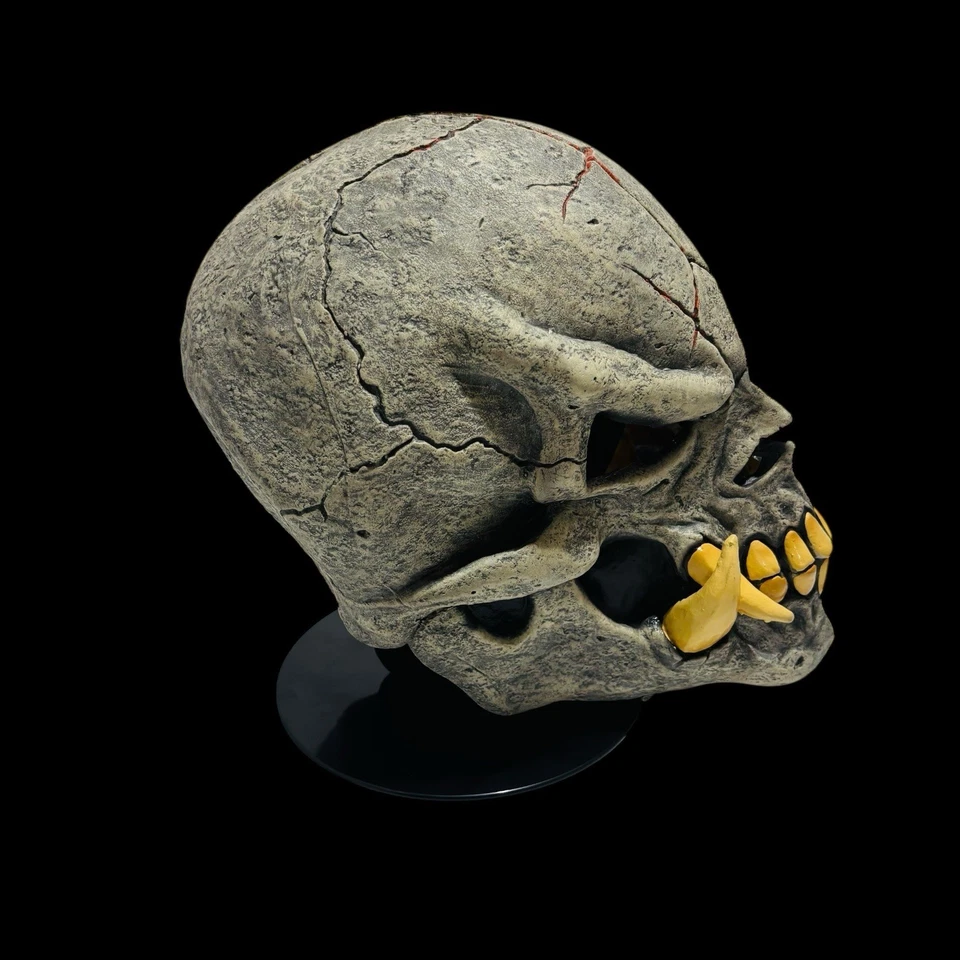 Mask Illusions Halloween Adult Sized Cosplay Doom Skull Skeleton Death Mask RARE - Image 3 of 4