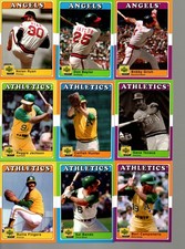 2001 Upper Deck Decade 1970's Complete Set 1 - 180  Baseball