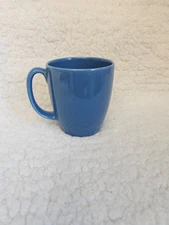 Vintage Corelle Stonewear Coffee Tea Mug Cup Blue Thailand 4" Restaurant Handle