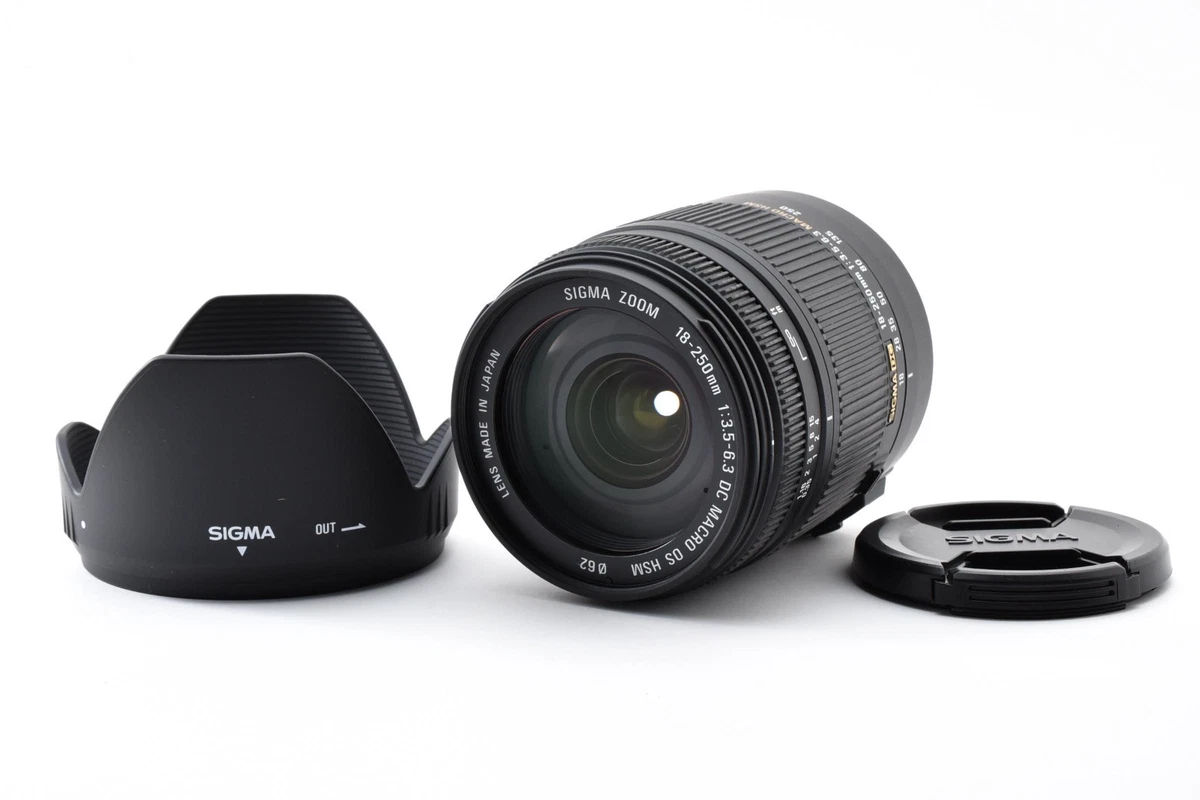 18-250mm Focal Camera Lenses for Canon for sale | eBay