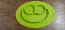 EZPZ The Mini Mat Baby Placemat Food Bowl/Plate Silicone Suction Green BPA FREE