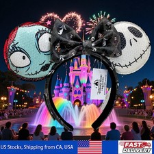 Loungefly Nightmare Before Christmas Sally Jack Mouse Disney-Park's Ear Headband