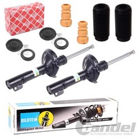 2X Bilstein B4 StossdÄMpfer + Febi Domlager Vorne Passend FüR Citroen C4