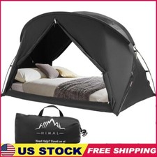Portable Sleep Tent Blackout Canopy Indoor Privacy Mesh Easy Setup Adults New
