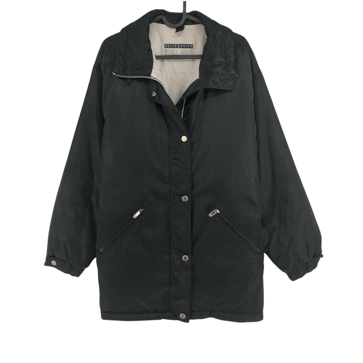 BELFE & BELFE Active Black Jacket Coat Size EU 38 UK 12 US 6 BELFE & BELFE Active Black Jacket Coat Size EU 38 UK 12 US 6