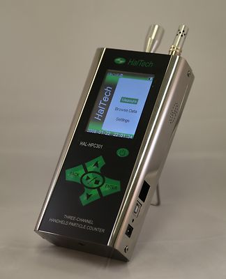Hal Technology Three-Channel Handheld Particle Counter (HPC301)