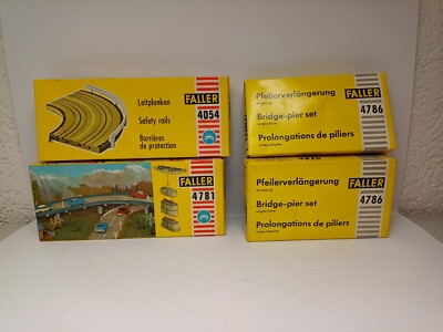 Faller AMS 4054 4781 4786 Konvolut Neuwertig mit Original Verpackung 