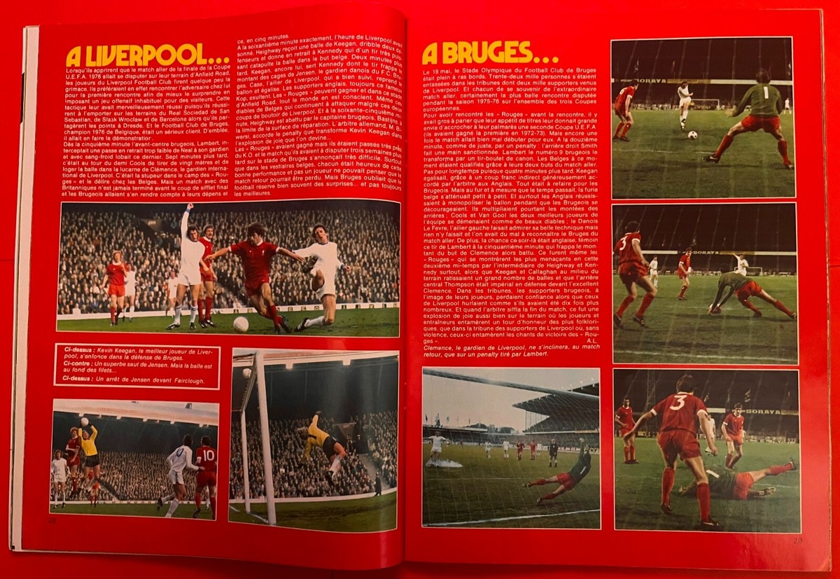 Magazine Onze N°6 1976 - PSG, OM-Lyon, Poster Brésil & Keegan - Très Bon état