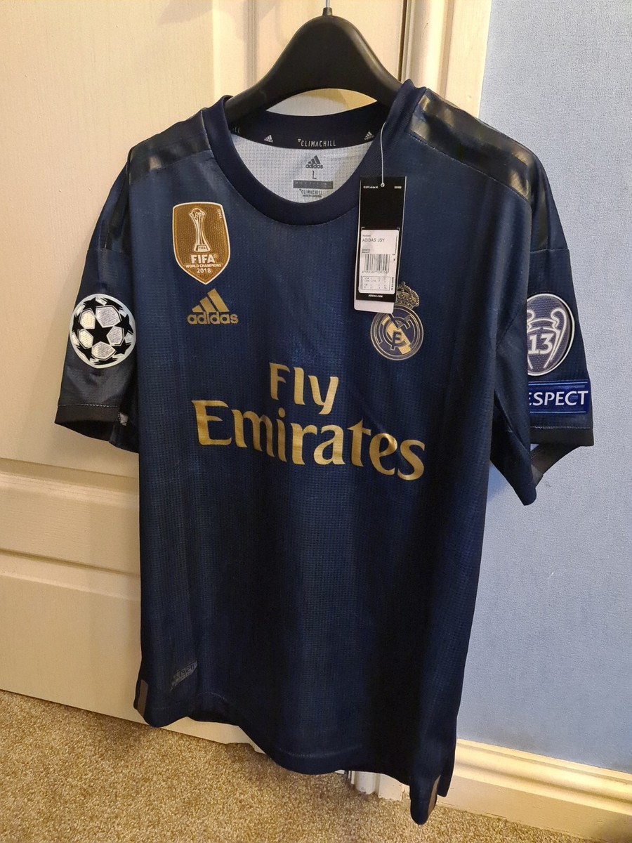 Adidas Real Madrid Away Football Shirt 2019/20 CHAMPIONS LEAGUE