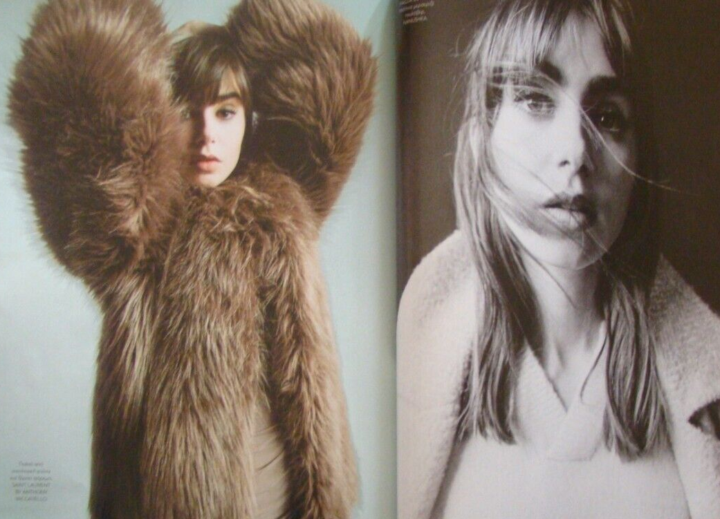 Lily Collins Vogue Greece January 2023 | eBay UK