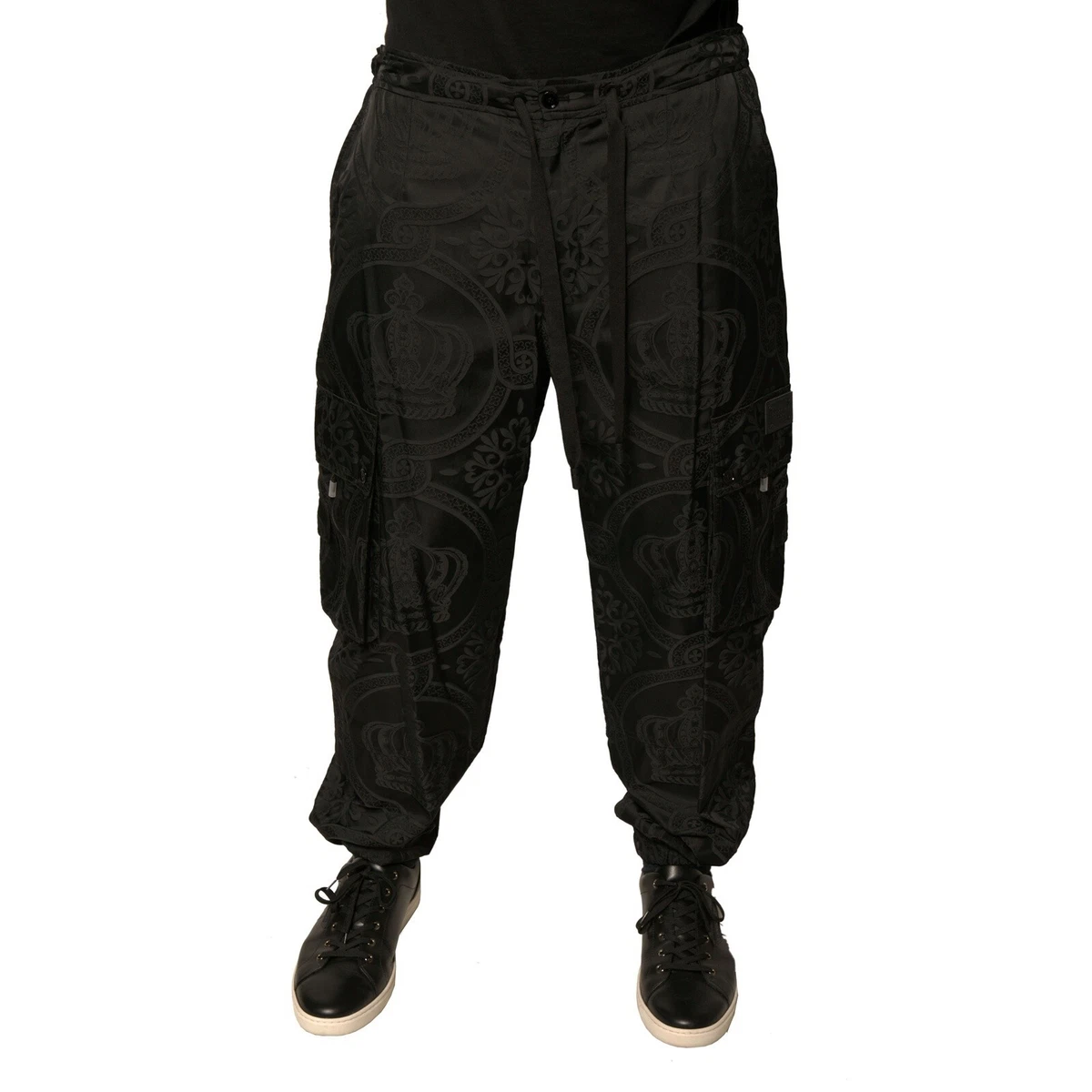 Pantalon Décontracté Noir Dolce & Gabbana Homme - Taille 36/38, Neuf Avec étiquettes !