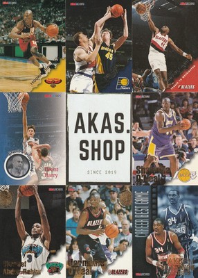 1996-97 NBA Hoops SkyBox NBA Basketball Trading Cards Auswahl to choose Karten