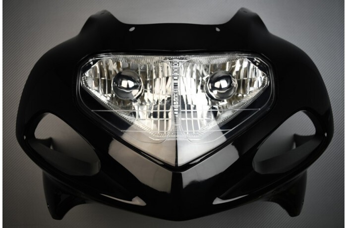 Face avant Suzuki GSXR 600 2001-2003 avec bloc optique en ABS injecté de haute précision