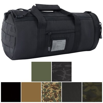 Tactical Traveler Duffle Bag Rugged MOLLE Carry & Shoulder EDC Gear Bag