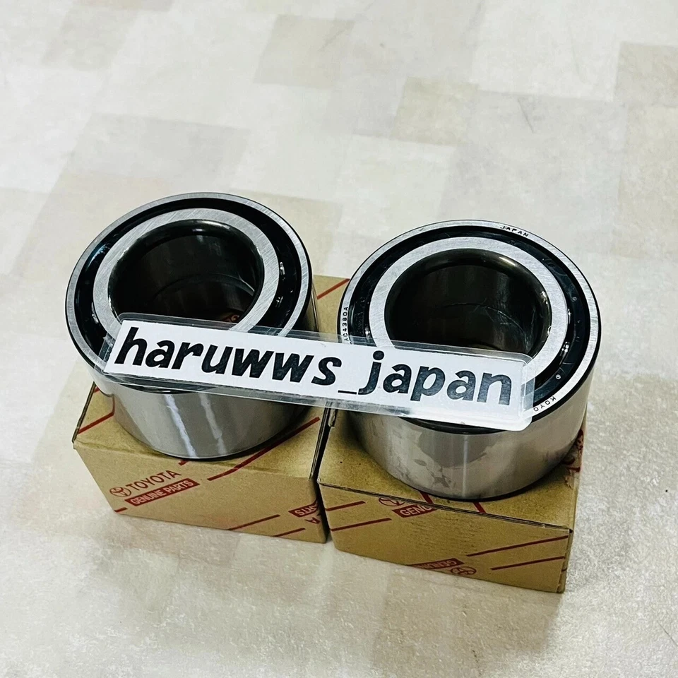 Genuine Toyota Supra JZA80 Lexus GS300 Front Wheel Bearing, Seal, Ring Set of 6 - Image 3 of 4