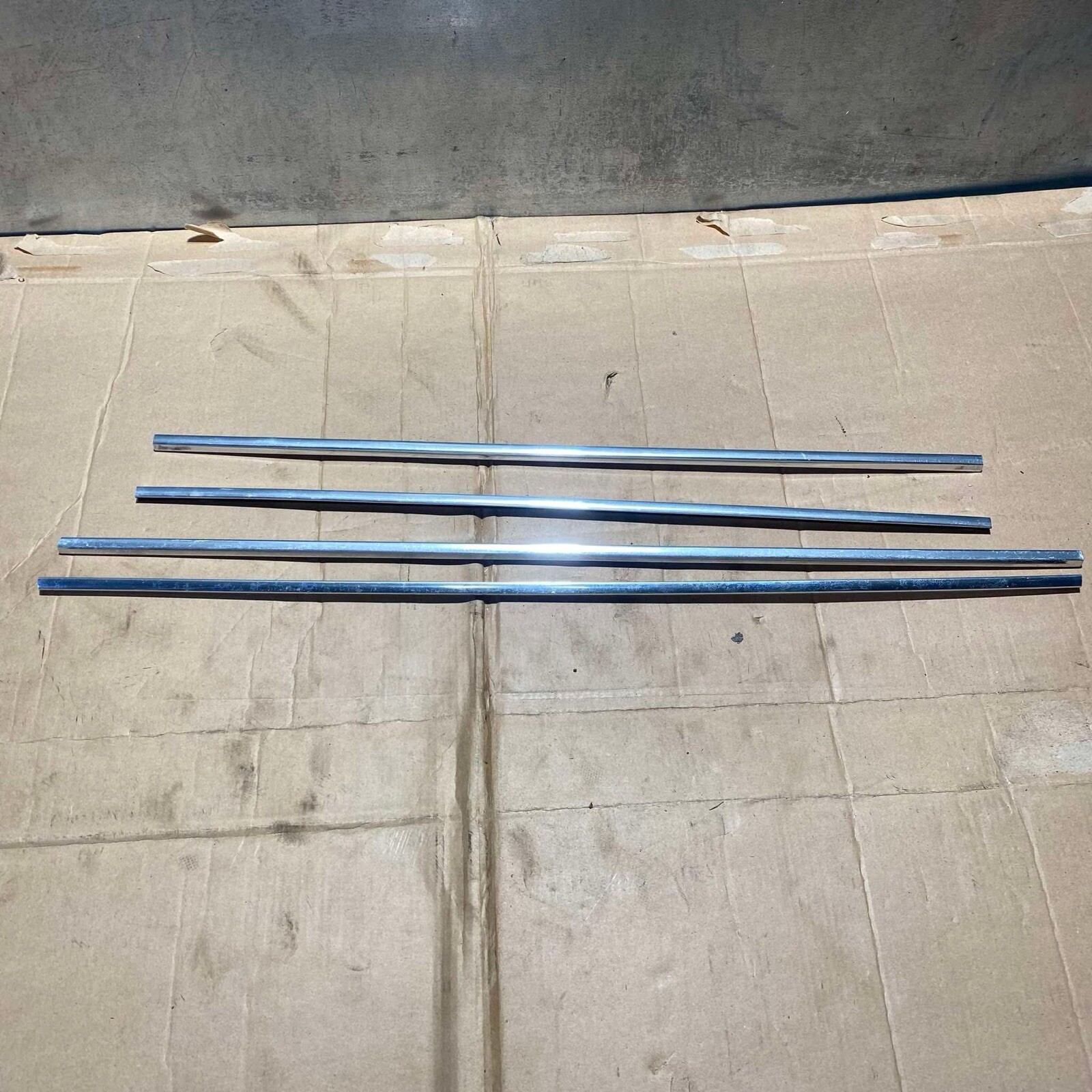 Audi A8 D2 Quattro Exterior Door Window Chrome Trim Set