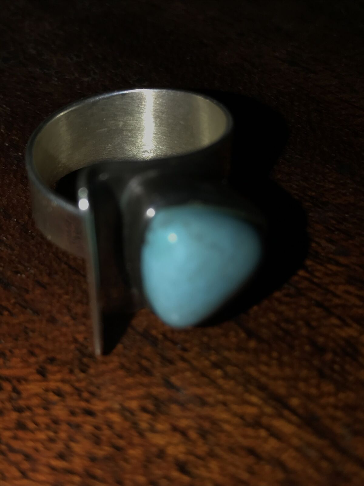 Desert Rose Trading Co. Turquoise Ring Sz 7, pre-… - image 2