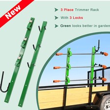 3 Place Trimmer Rack for Landscape Trucks wit...
