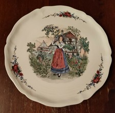 Grande piatto SARREGUEMINES  OBERNAI France 34 cm