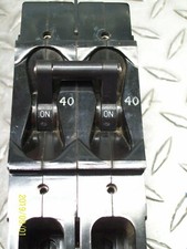 AIRPAX 219-2-4505-5 40A 40 AMP CIRCUIT BREAKER 2-POLE