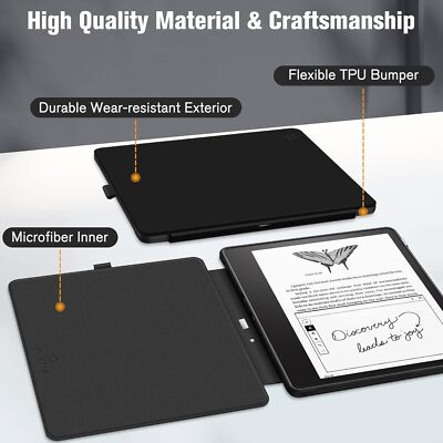 Case for Kindle Scribe 10.2 Inch 2024 & 2022 Released,Slim