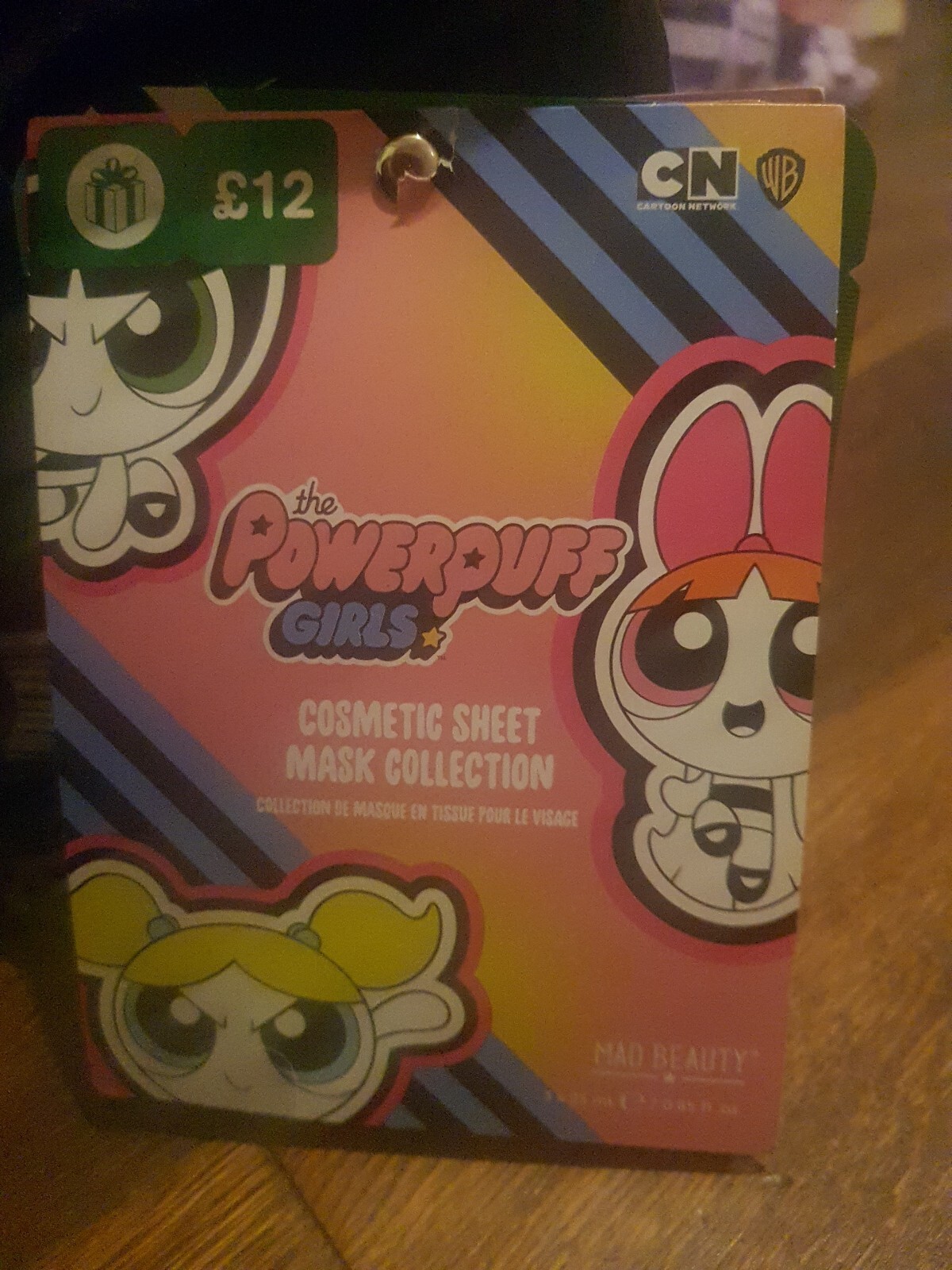 Official Powerpuff Girls Face Mask 3pc Set from Mad Beauty